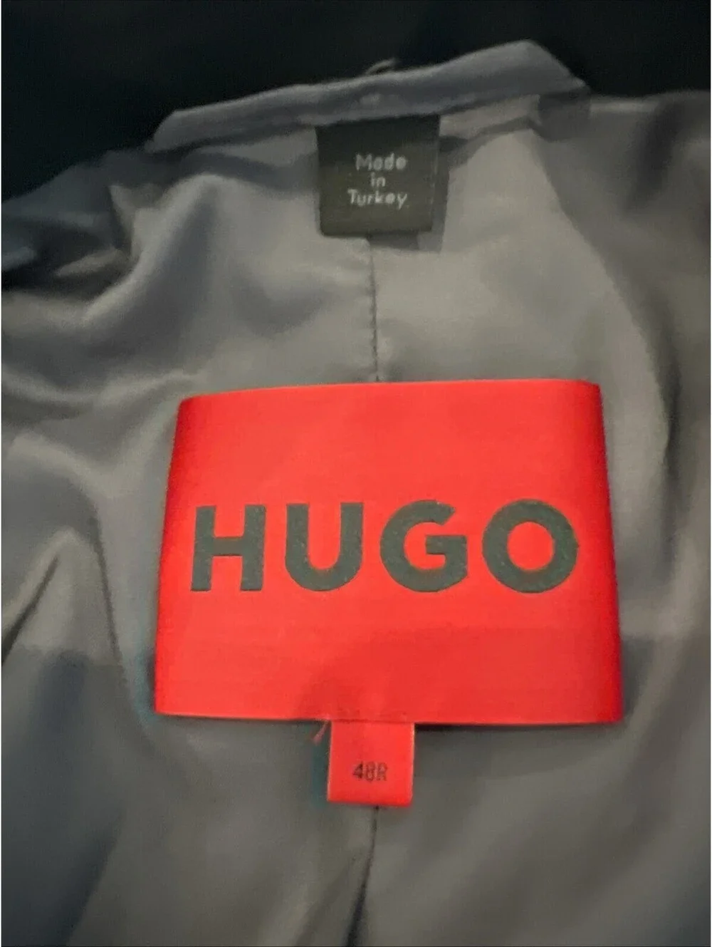 $569 NEW Hugo Boss Men's Super-Flex  Black 48R  Jacket